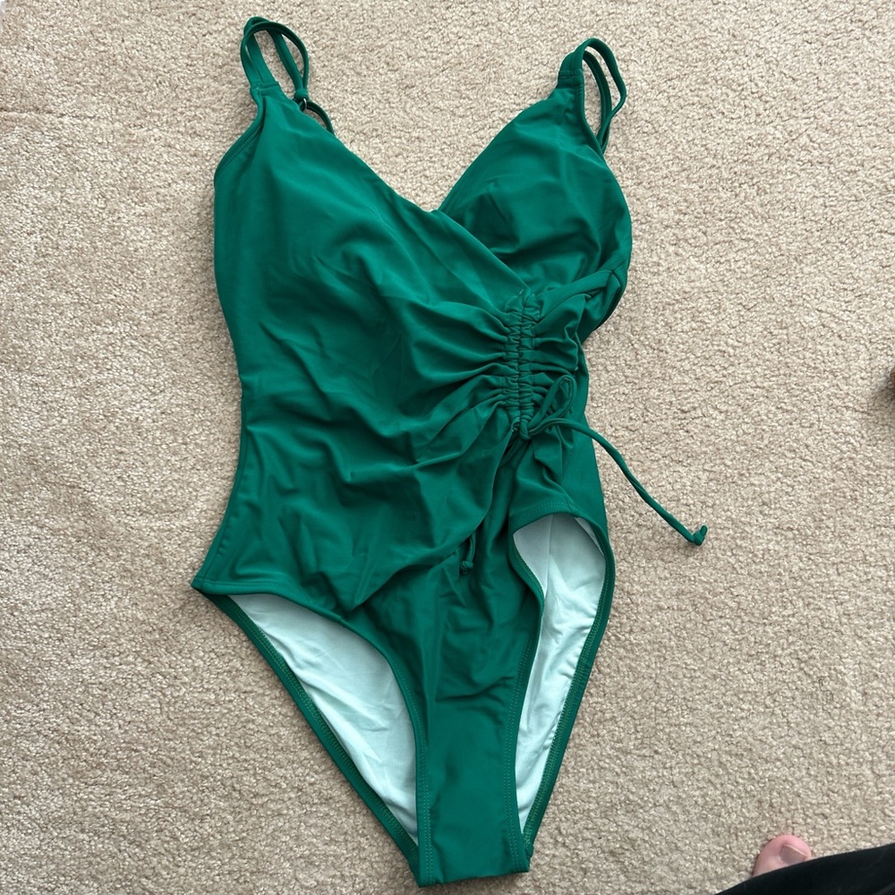 Cupshe Emerald Green Swimsuit